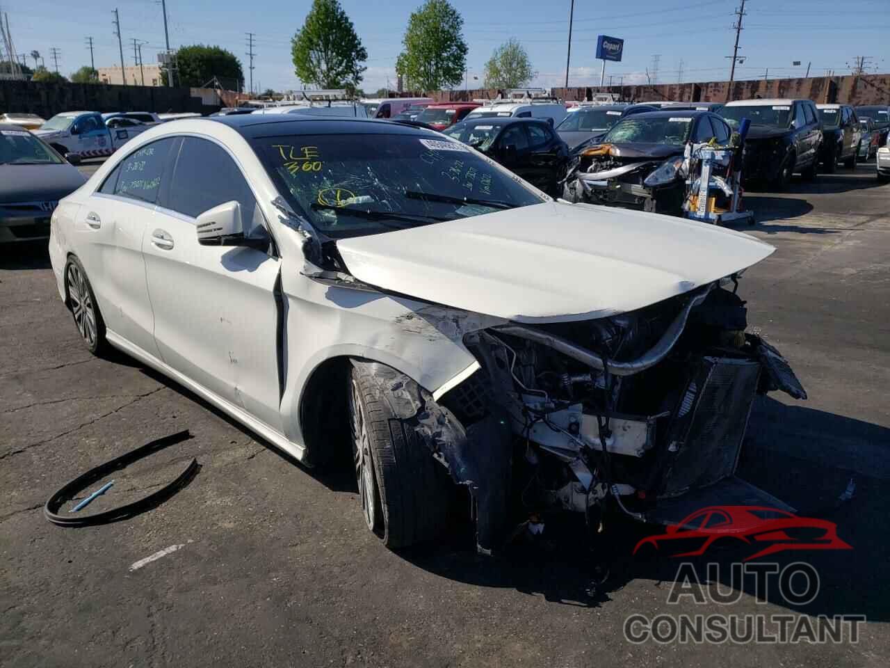 MERCEDES-BENZ CLA-CLASS 2017 - WDDSJ4EB9HN470622