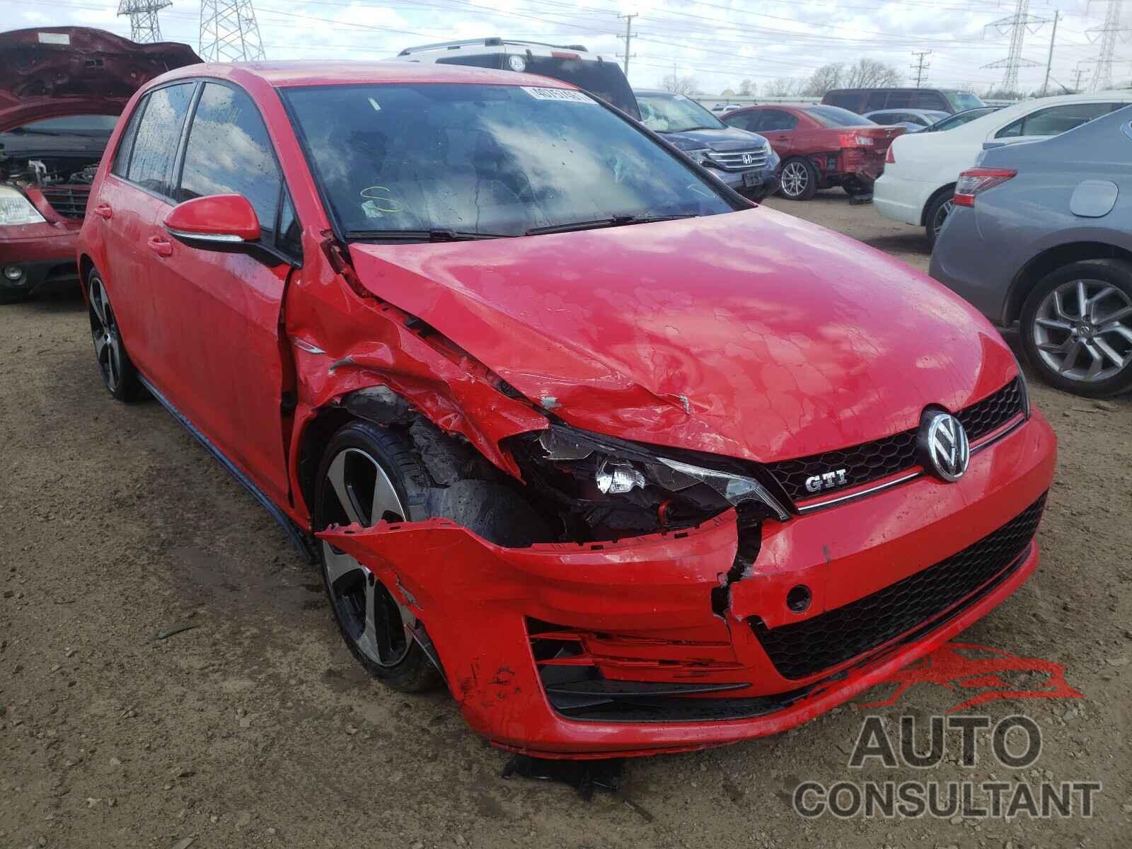 VOLKSWAGEN GTI 2017 - 3VW4T7AU6HM017331