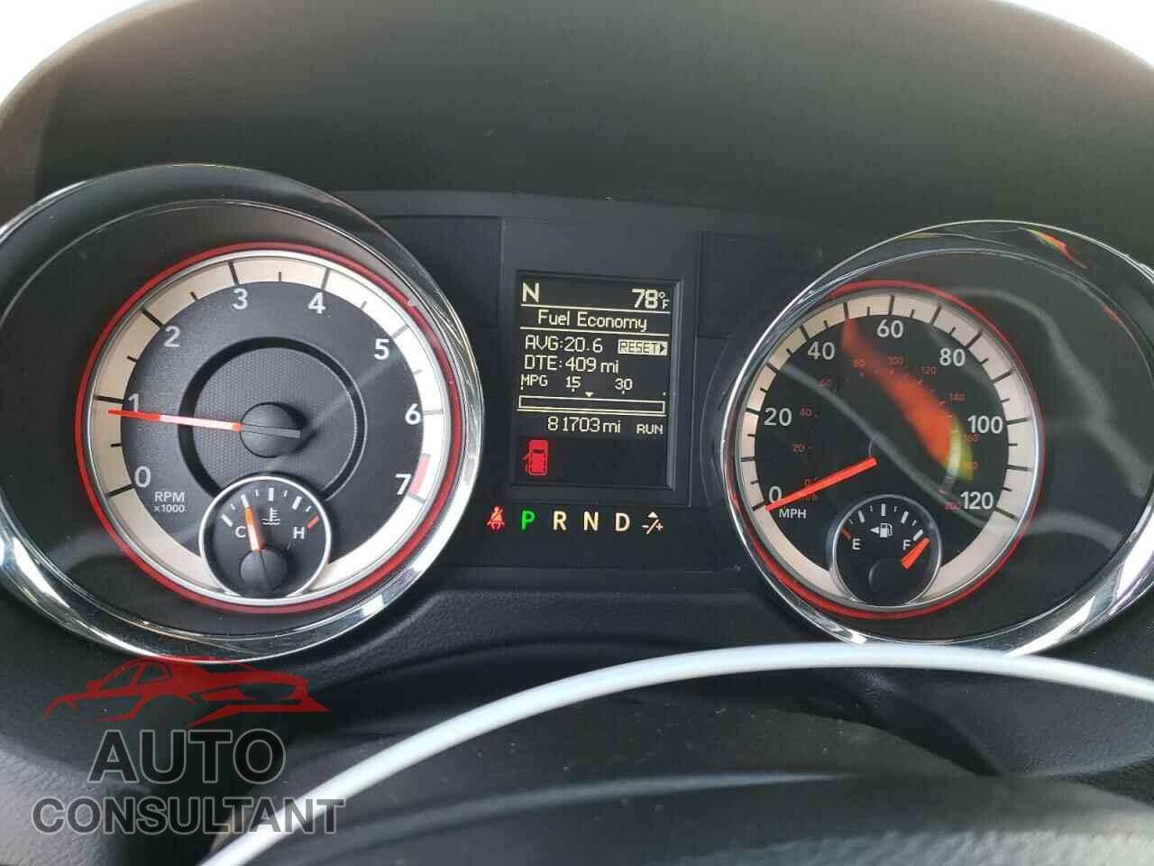 DODGE CARAVAN 2017 - 2C4RDGEG0HR860749