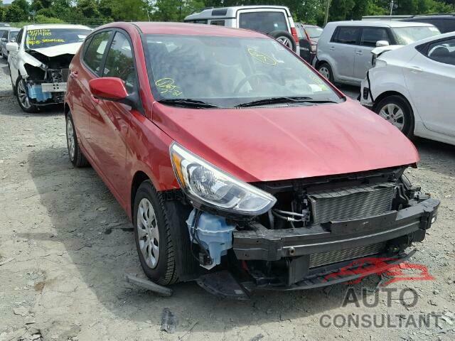 HYUNDAI ACCENT 2016 - KMHCT5AE9GU279930