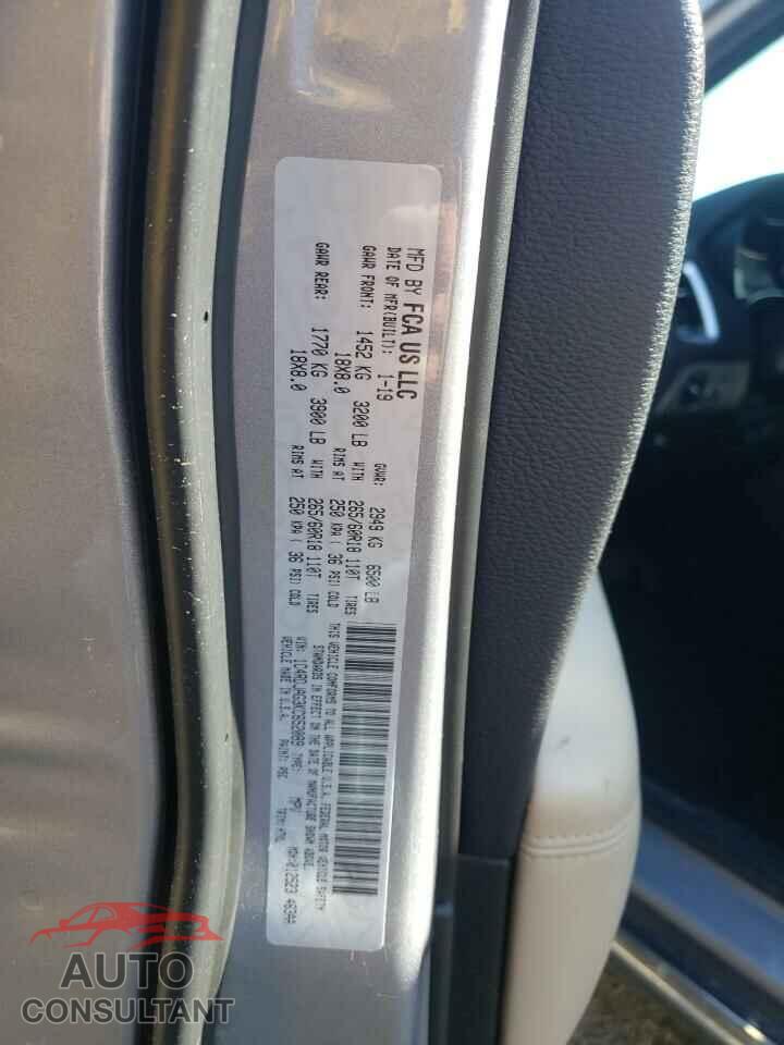 DODGE DURANGO 2019 - 1C4RDJAG3KC652089