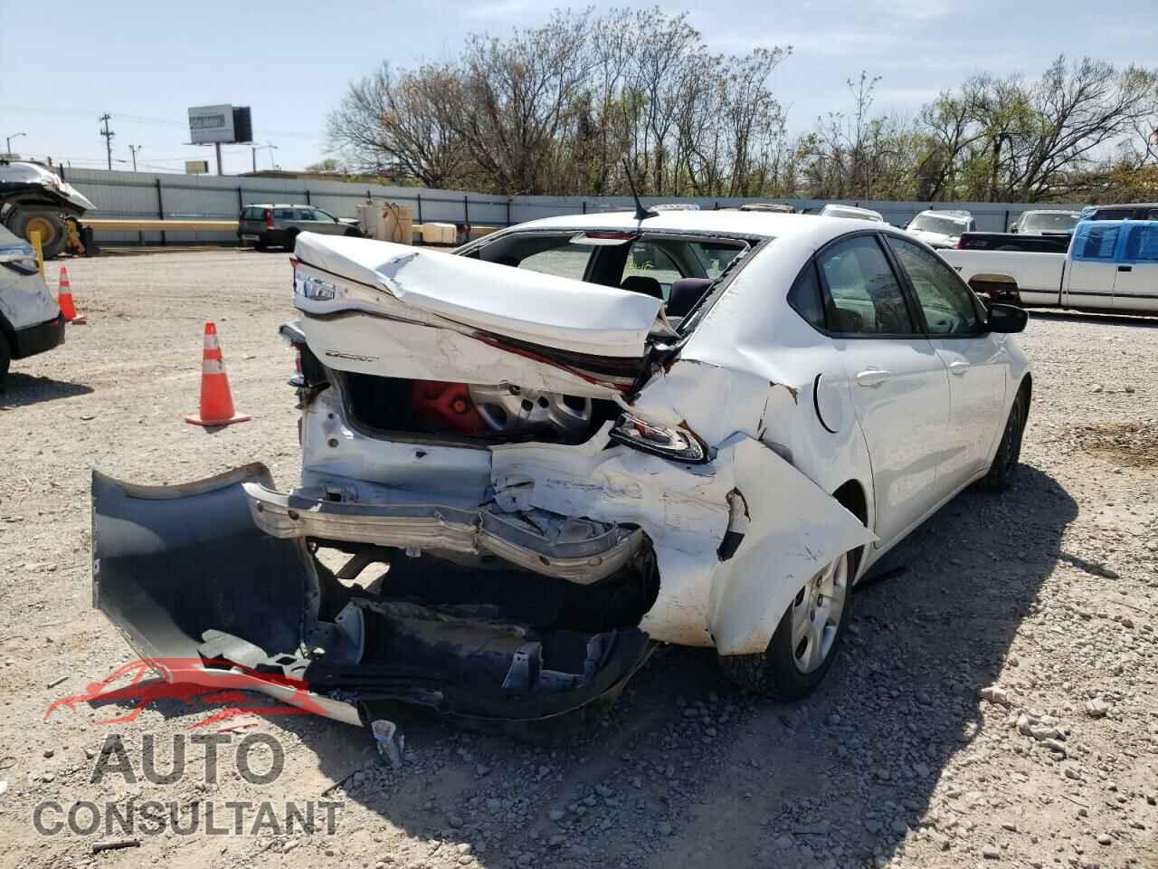 DODGE DART 2016 - 1C3CDFAA8GD624311