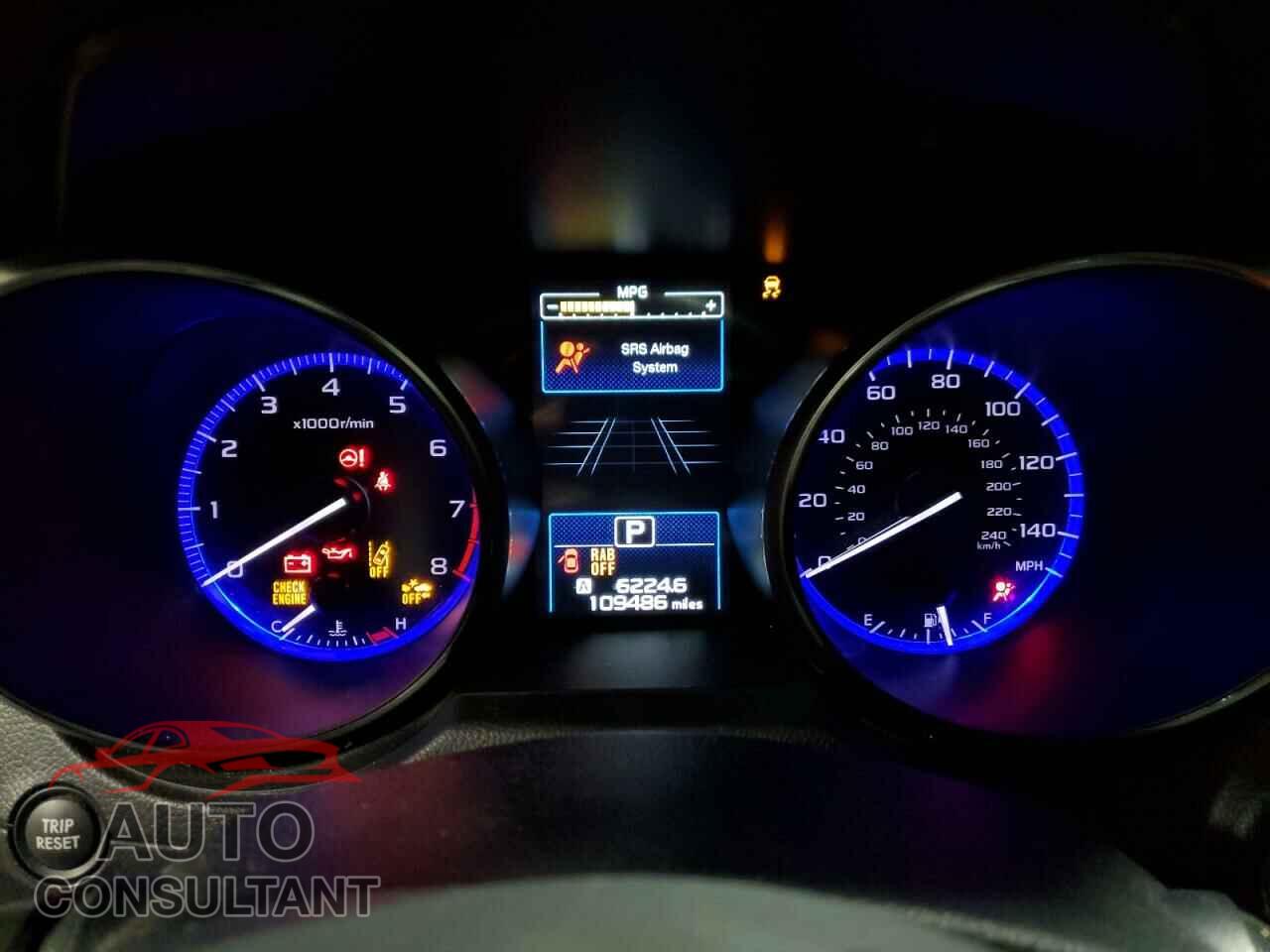 SUBARU OUTBACK 2017 - 4S4BSANC9H3203910