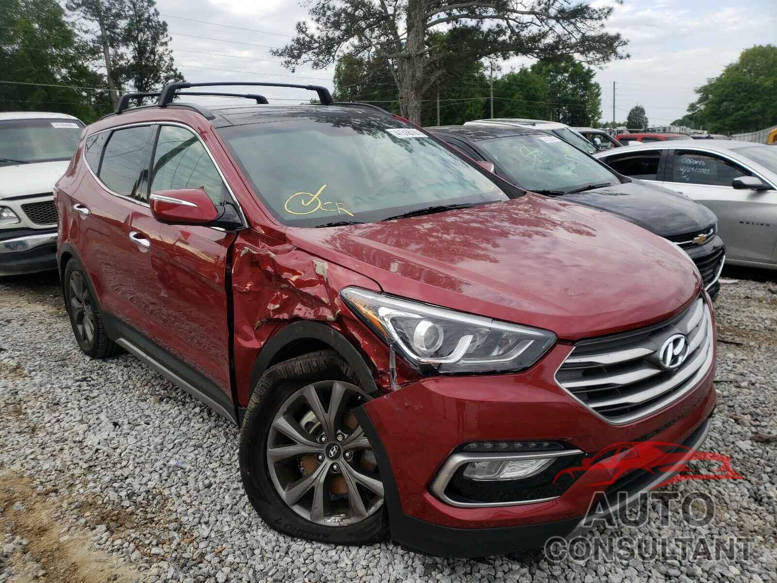 HYUNDAI SANTA FE 2018 - 5XYZW4LA9JG508416