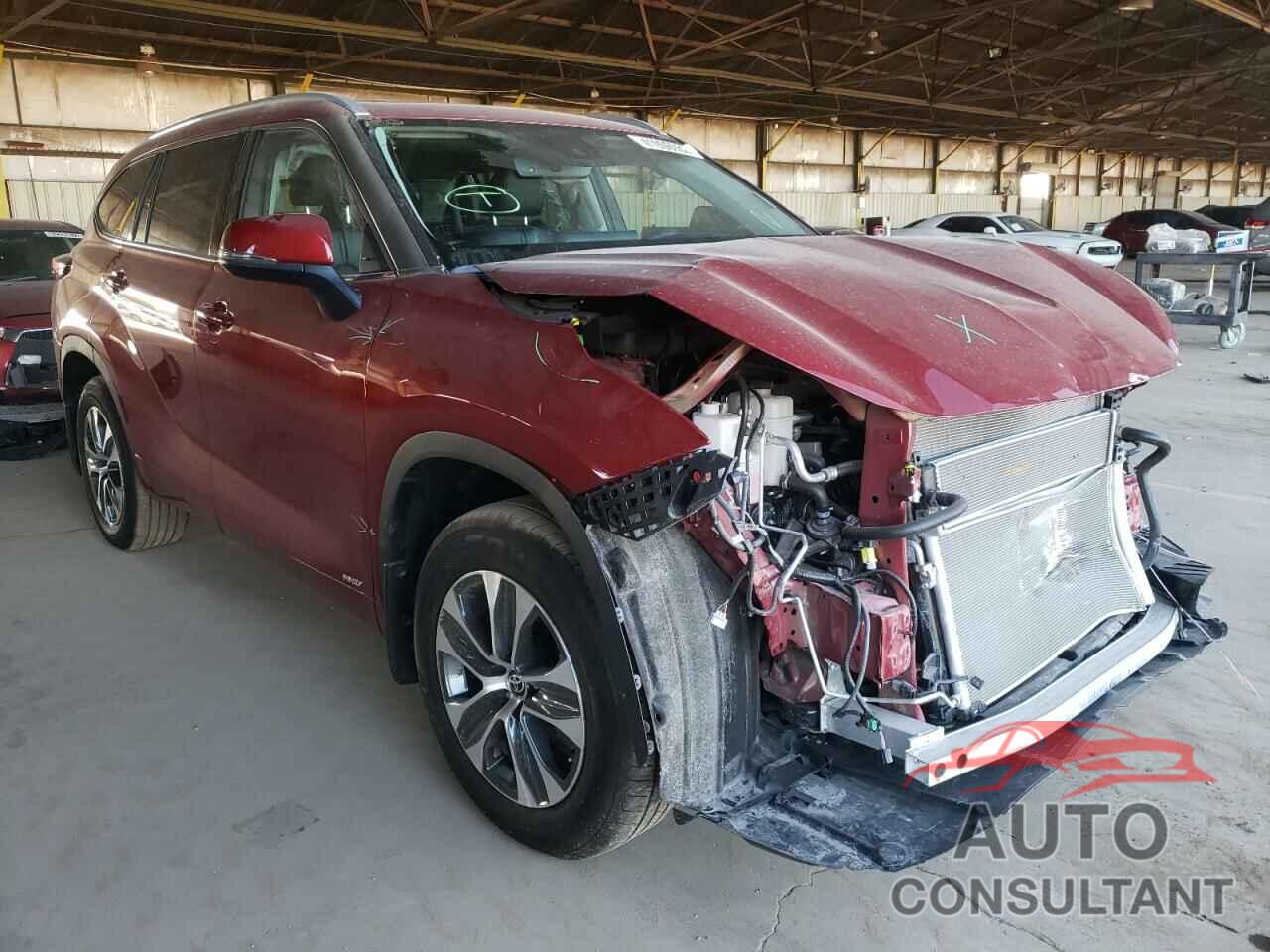 TOYOTA HIGHLANDER 2022 - 5TDGBRCH0NS538880