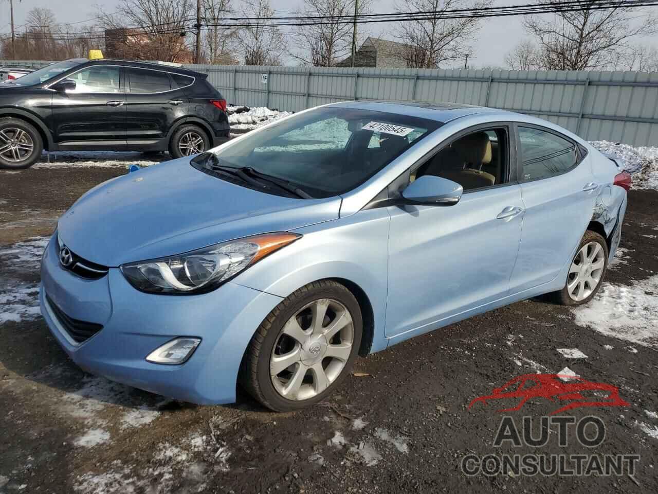 HYUNDAI ELANTRA 2011 - KMHDH4AE9BU097380