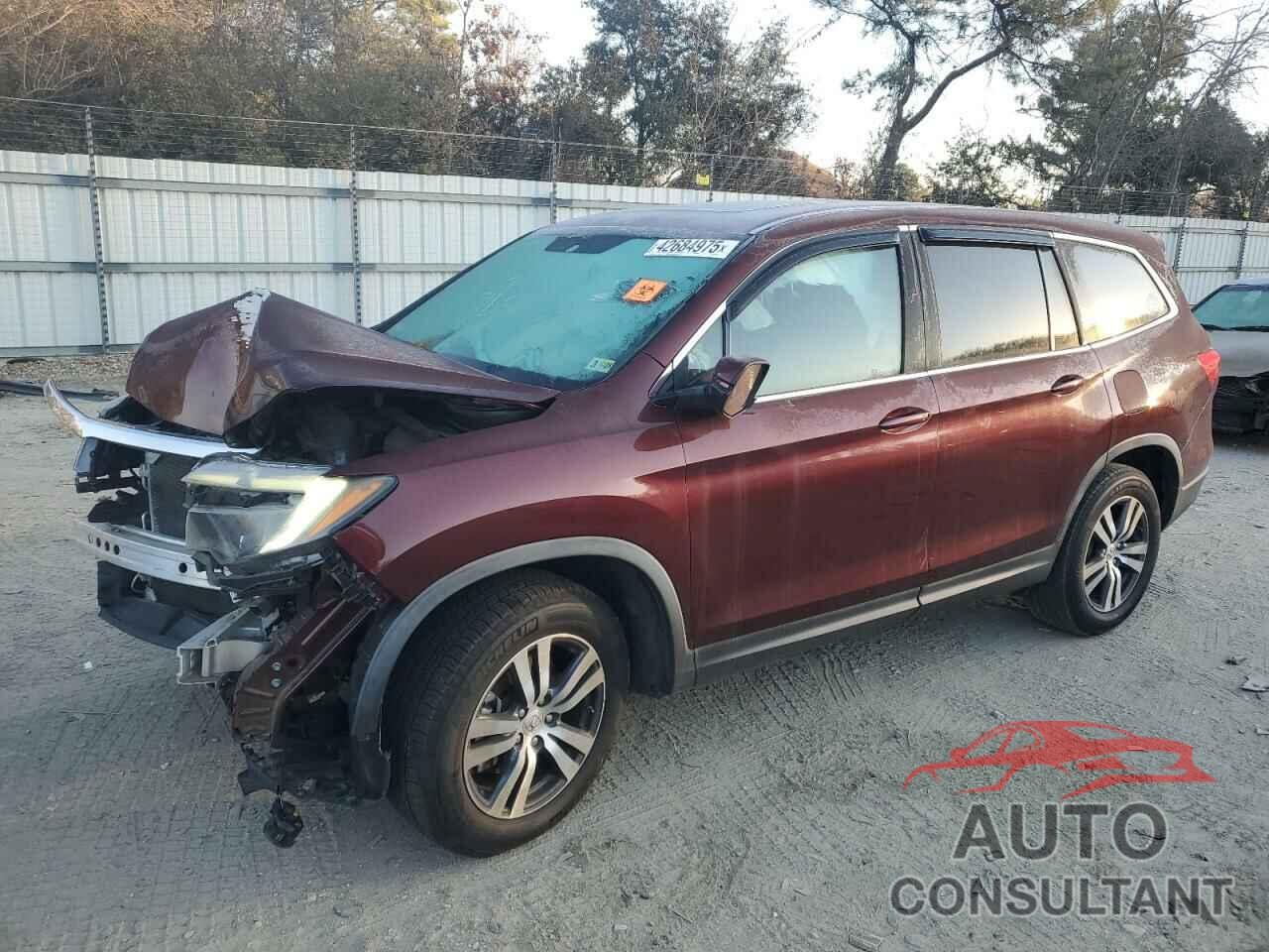 HONDA PILOT 2018 - 5FNYF5H5XJB009712