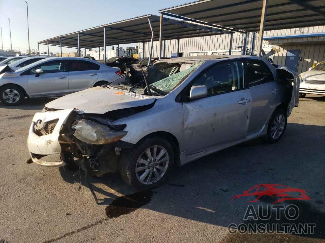 TOYOTA COROLLA 2009 - 1NXBU40E39Z095431