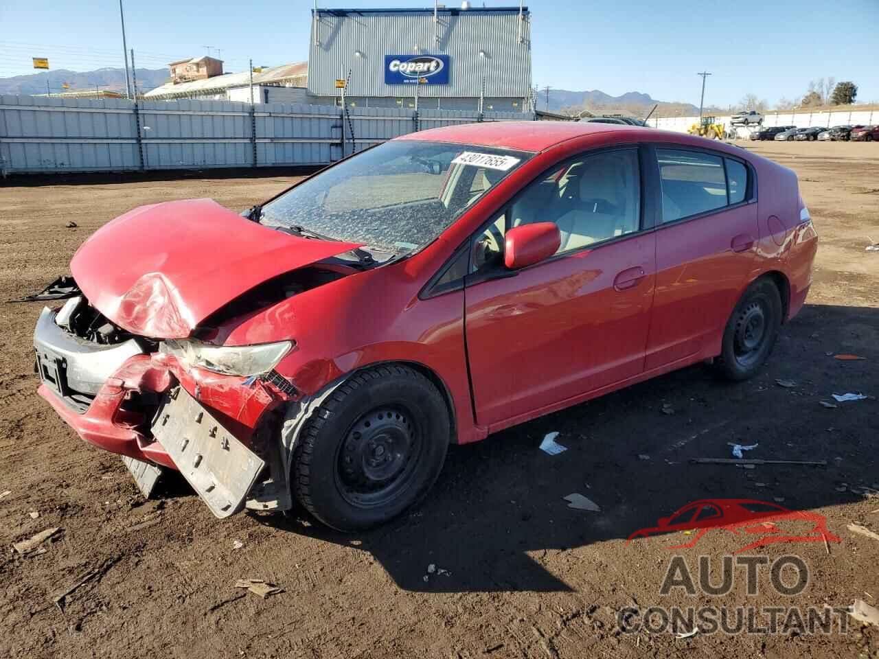 HONDA INSIGHT 2014 - JHMZE2H38ES001605