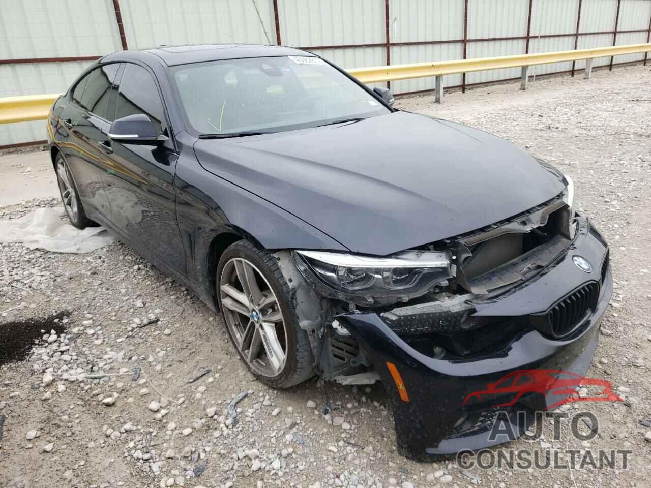 BMW 4 SERIES 2018 - WBA4J5C5XJBF07948