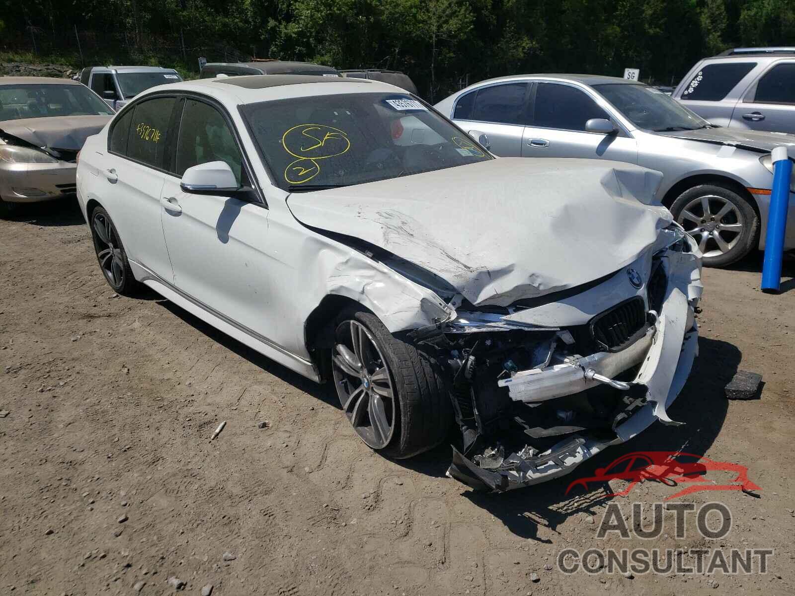 BMW 3 SERIES 2017 - WBA8B3G39HNU36291