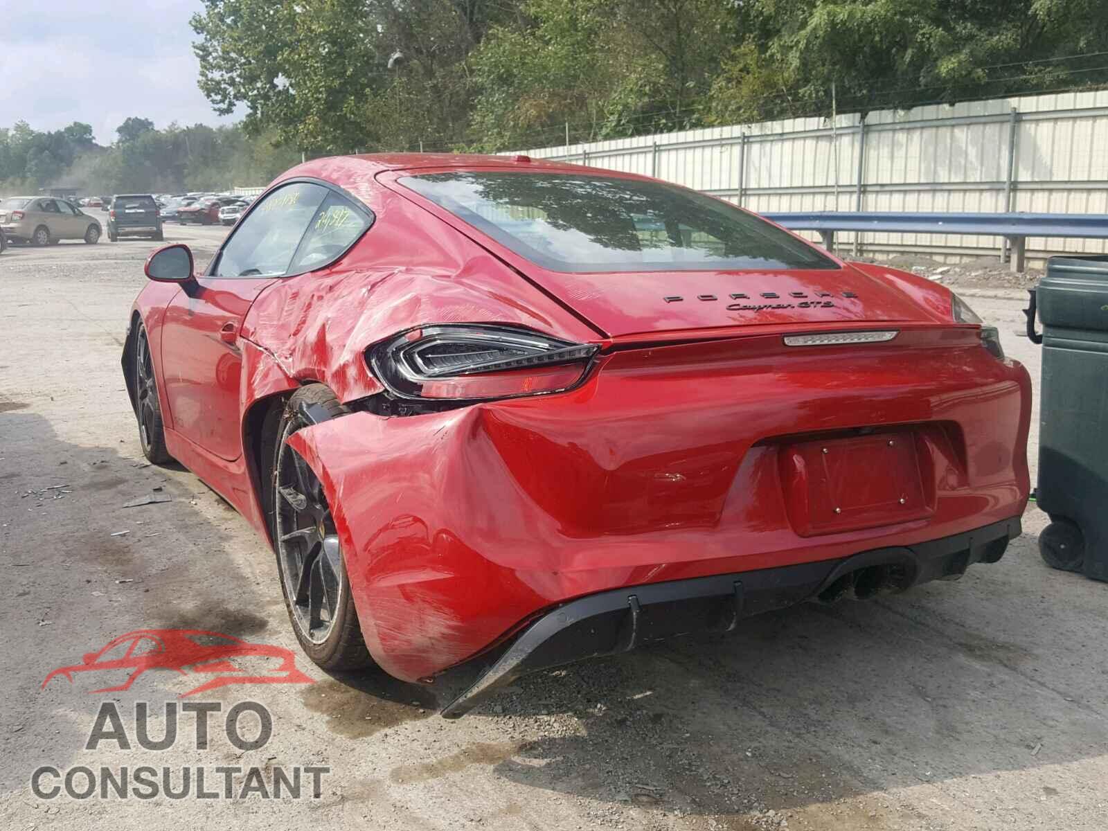 PORSCHE CAYMAN 2015 - WP0AB2A80FK184576