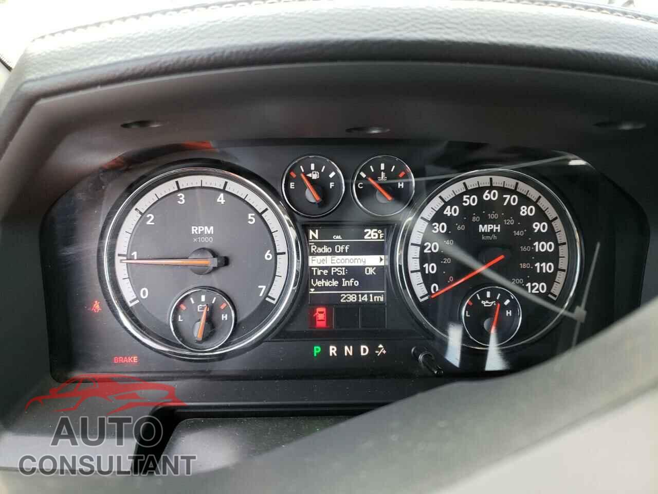 DODGE RAM 1500 2012 - 1C6RD7JT9CS209427