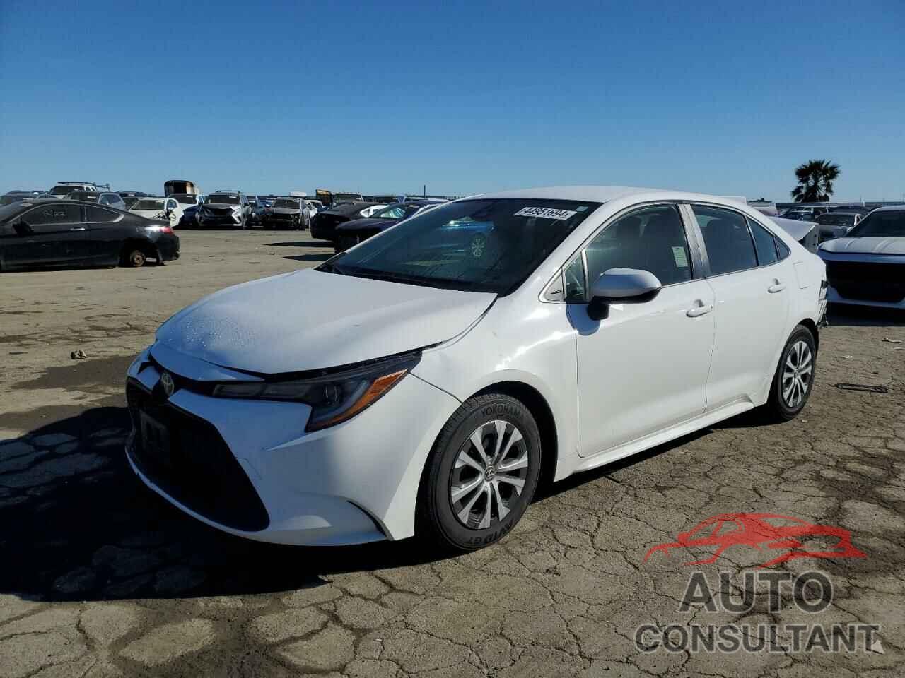 TOYOTA COROLLA 2022 - JTDEAMDE7NJ040321