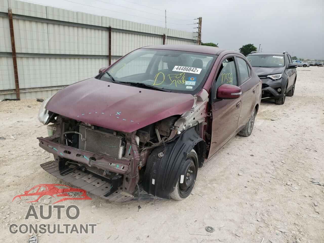 MITSUBISHI MIRAGE 2017 - ML32F4FJ8HHF07746