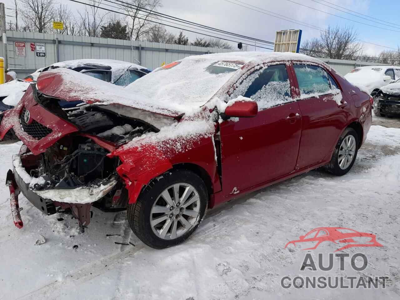 TOYOTA COROLLA 2009 - 1NXBU40E49Z097172