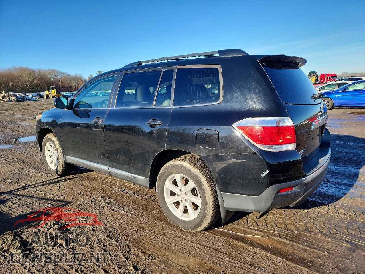 TOYOTA HIGHLANDER 2012 - 5TDBK3EH4CS140038