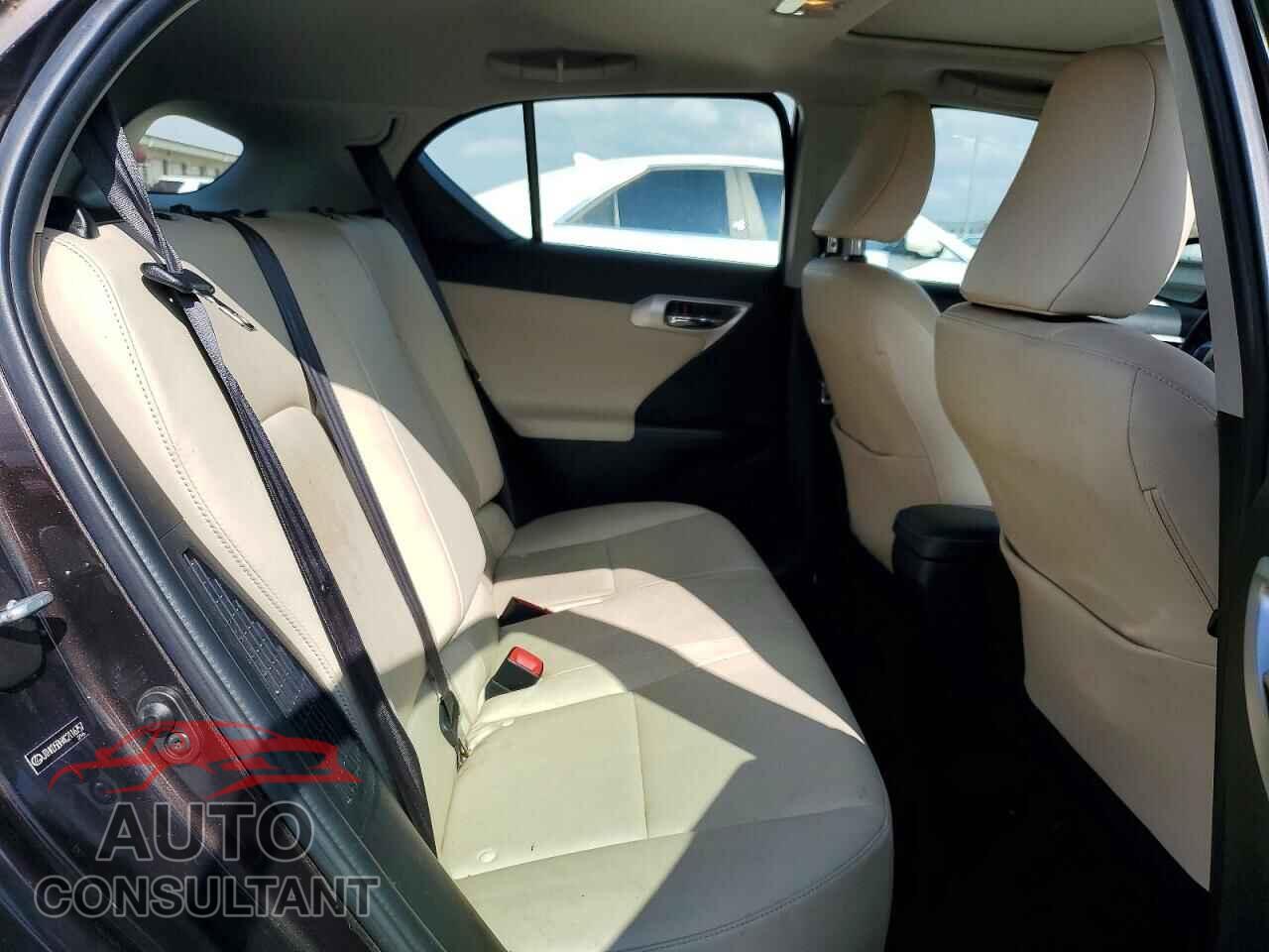 LEXUS CT 200 2012 - JTHKD5BH4C2116757