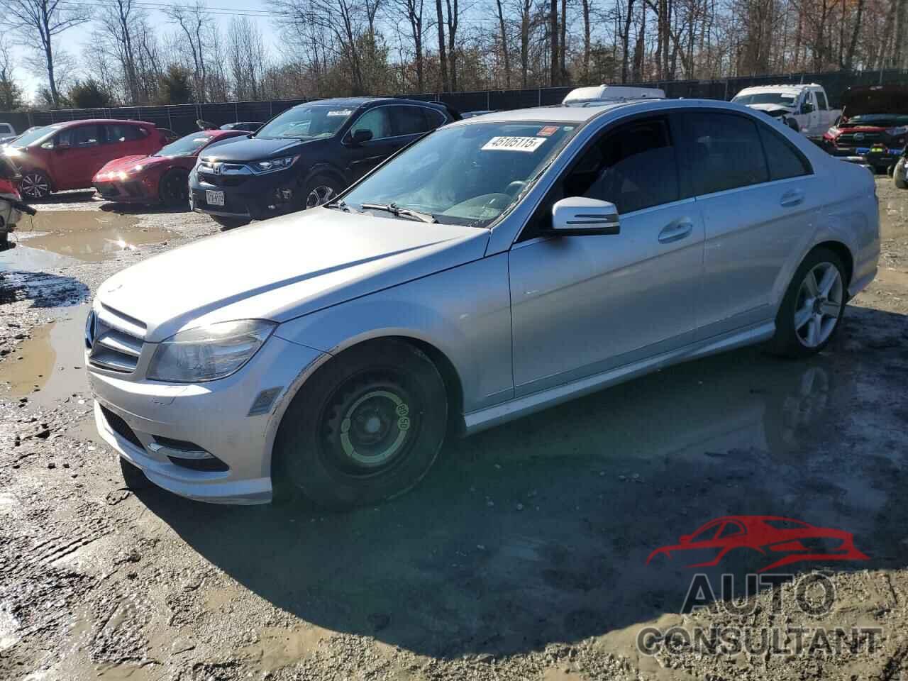 MERCEDES-BENZ C-CLASS 2011 - WDDGF8BB5BR165458