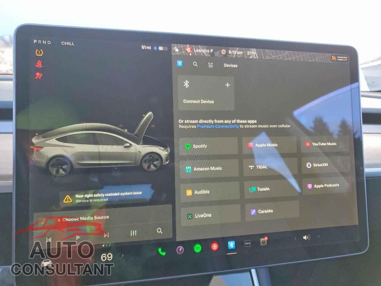 TESLA MODEL 3 2019 - 5YJ3E1EA6KF416659