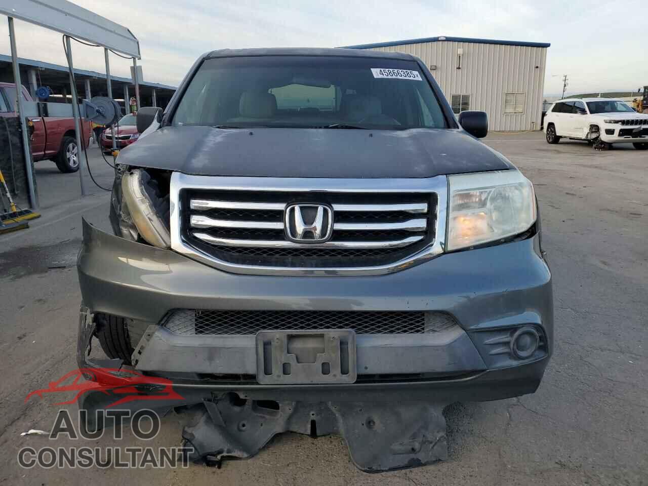 HONDA PILOT 2012 - 5FNYF3H2XCB031884