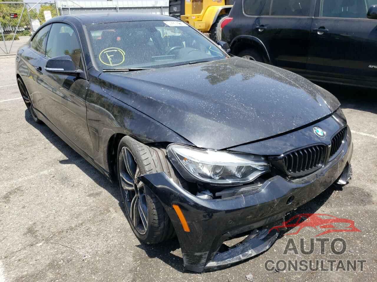 BMW 4 SERIES 2017 - WBA4R7C5XHK876644