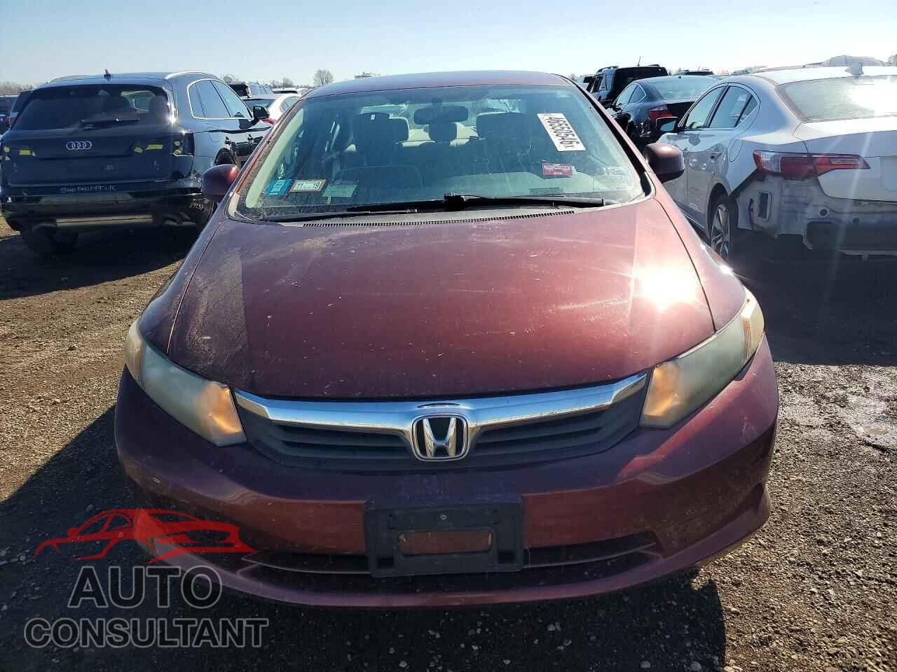 HONDA CIVIC 2012 - 19XFB2F59CE350564