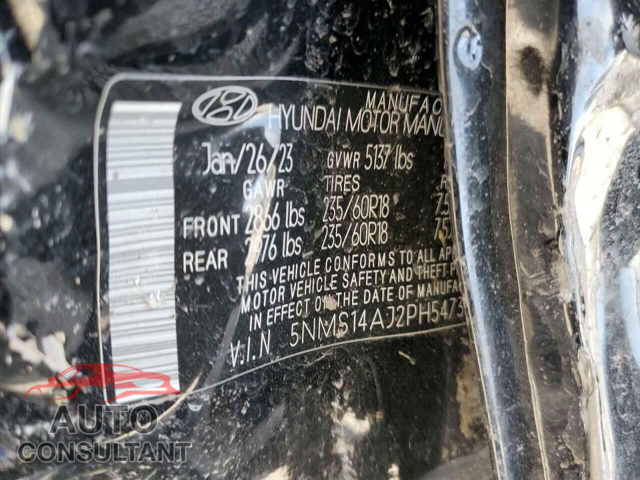 HYUNDAI SANTA FE 2023 - 5NMS14AJ2PH547396