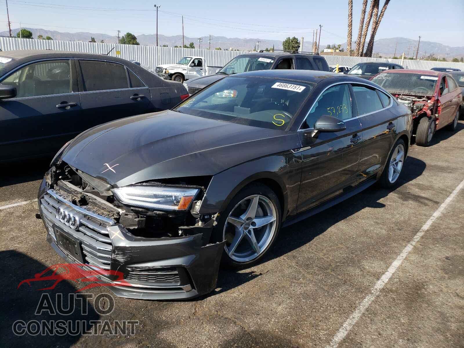 AUDI A5 2018 - WAUDNCF57JA134374