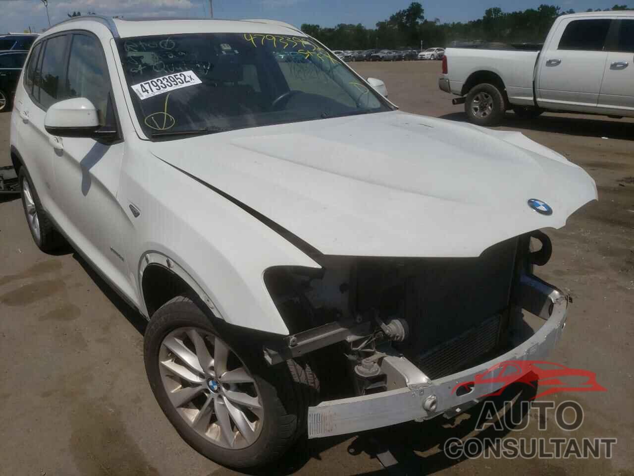 BMW X3 2016 - 5UXWX9C57G0D83707