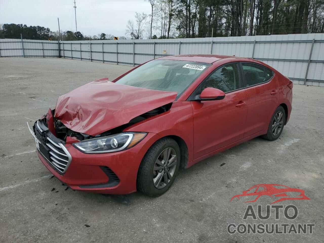 HYUNDAI ELANTRA 2018 - 5NPD84LF9JH243649