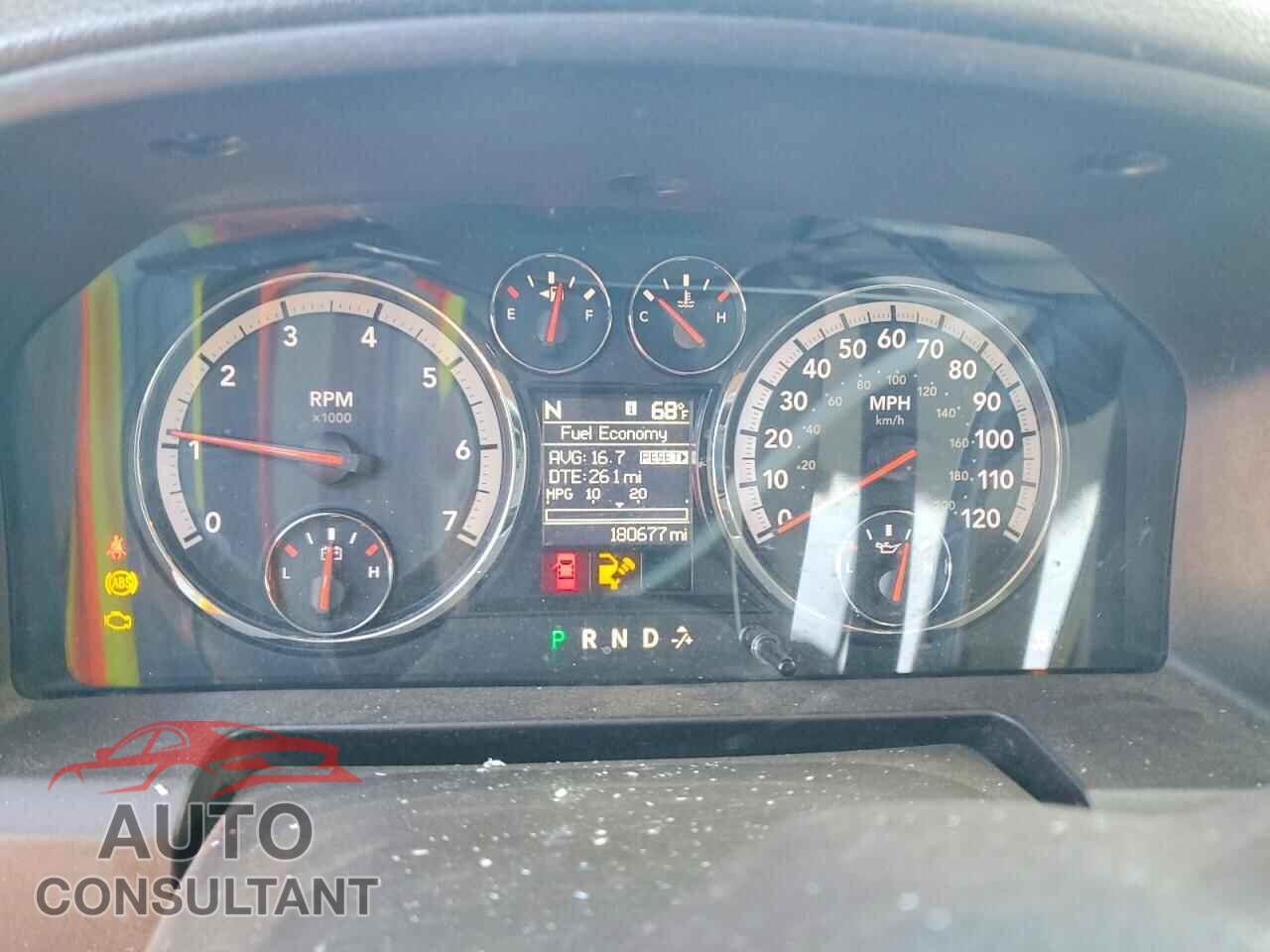 DODGE RAM 1500 2012 - 1C6RD6LT3CS268660