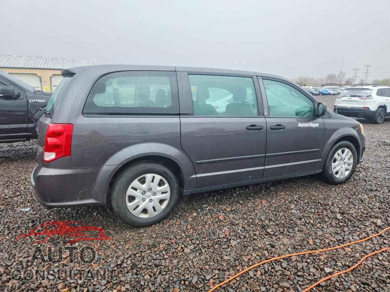DODGE CARAVAN 2016 - 2C4RDGBG7GR169625