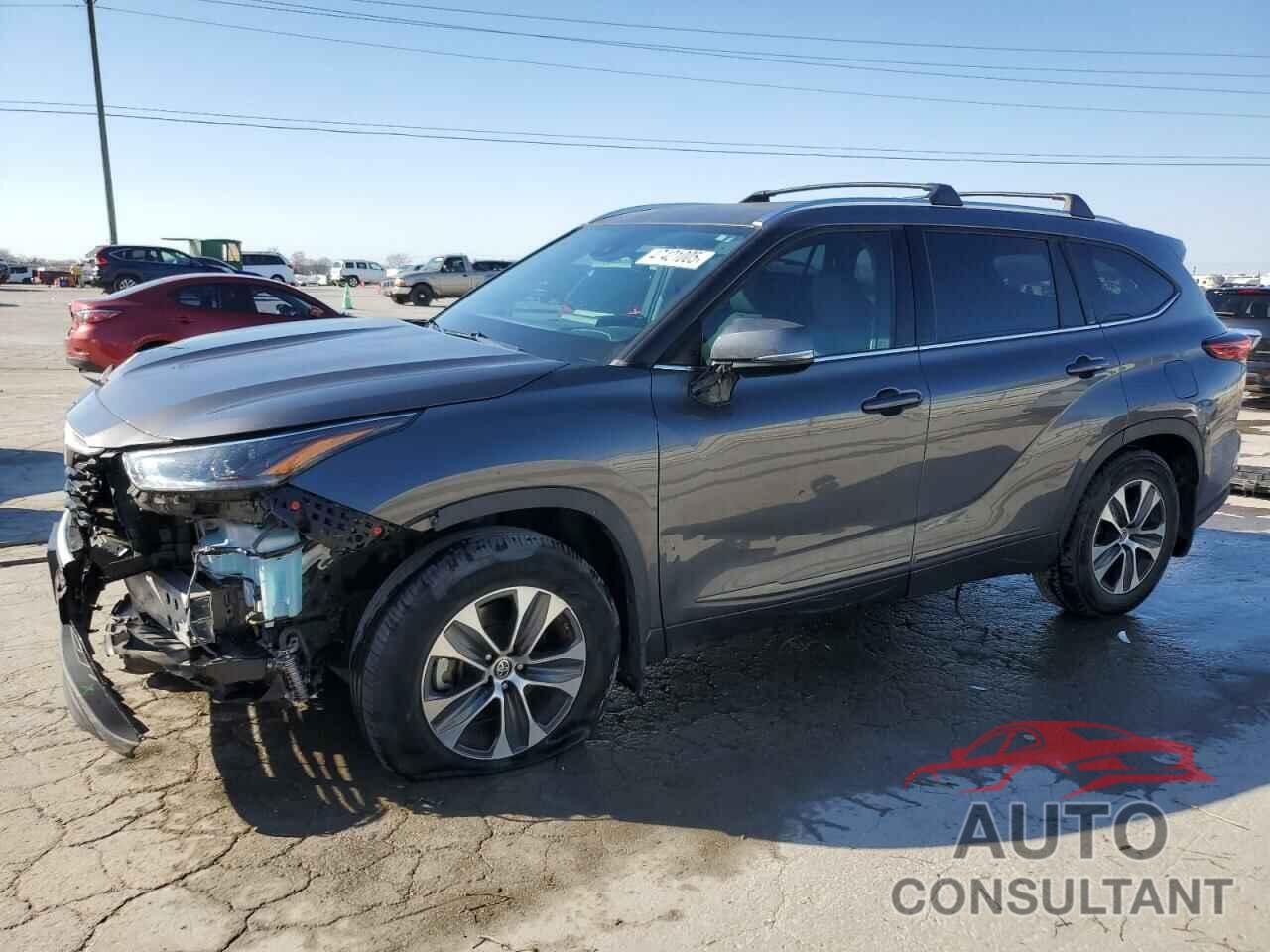 TOYOTA HIGHLANDER 2021 - 5TDGZRAH7MS525198