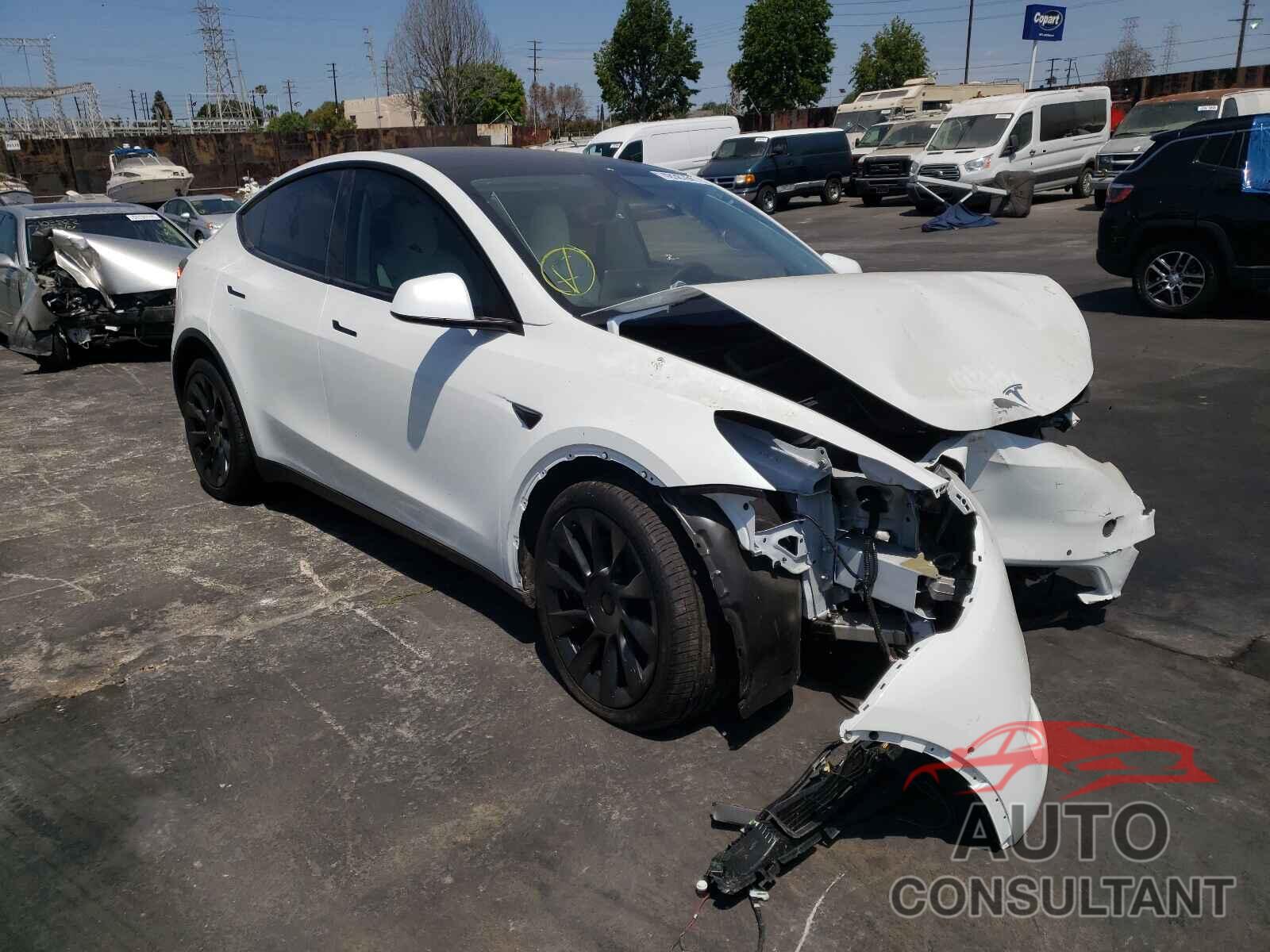 TESLA MODEL Y 2021 - 5YJYGDEE4MF096426