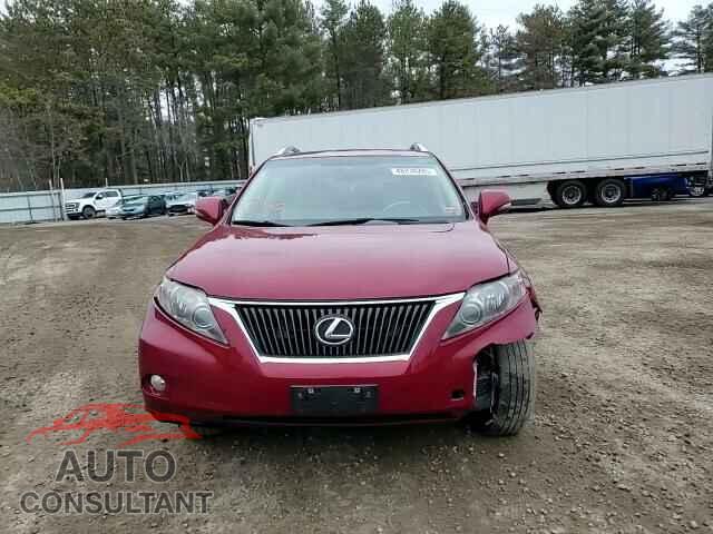 LEXUS RX350 2011 - 2T2BK1BA9BC091756