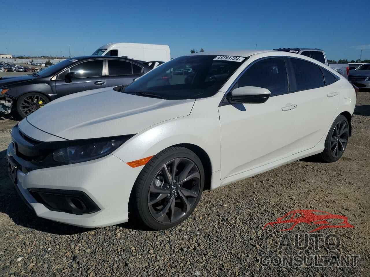 HONDA CIVIC 2019 - 2HGFC2F81KH604103