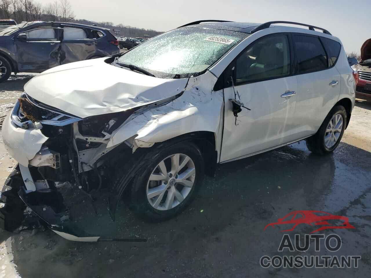 NISSAN MURANO 2012 - JN8AZ1MWXCW233548