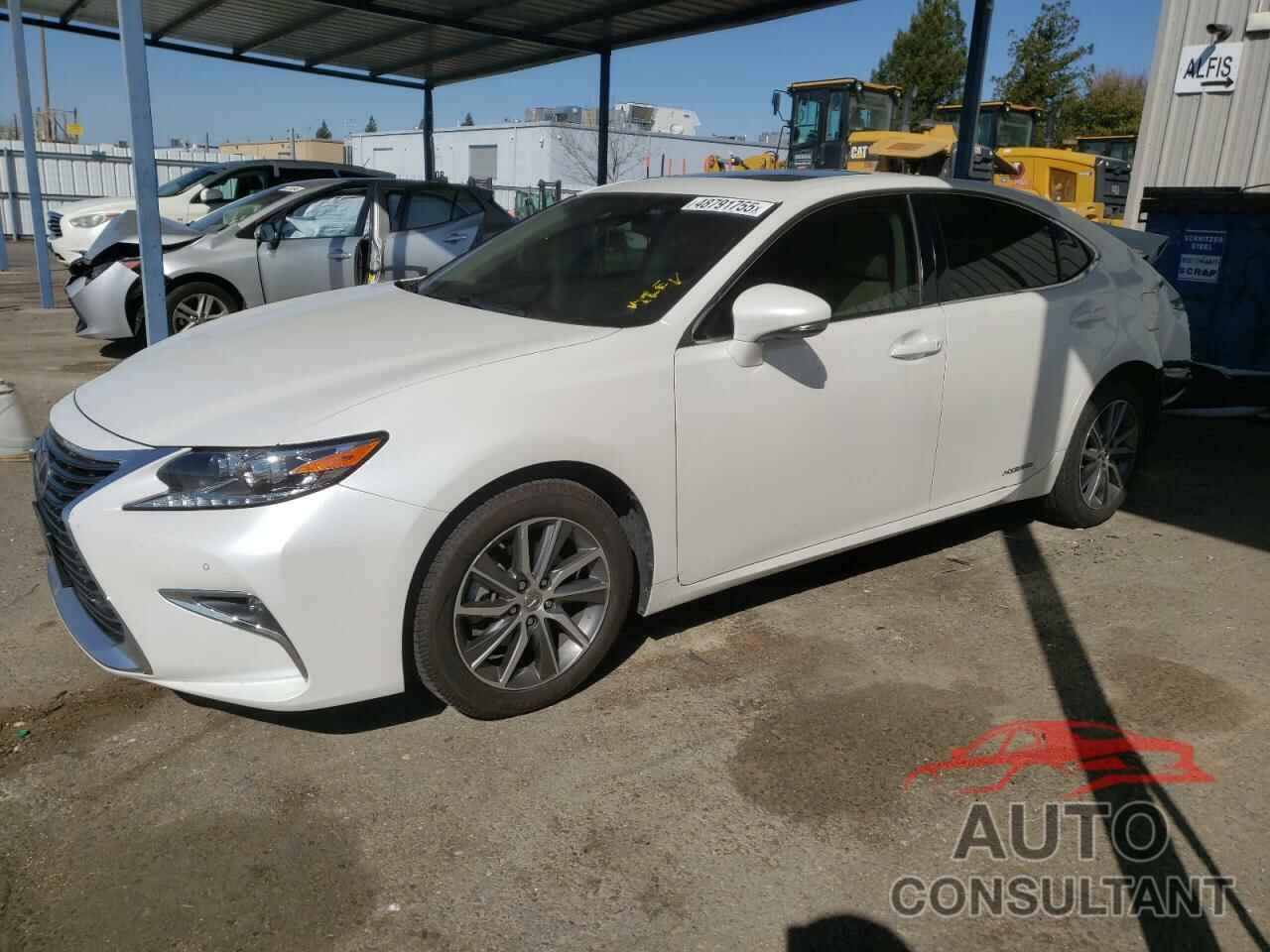 LEXUS ES300 2018 - JTHBW1GG6J2184400