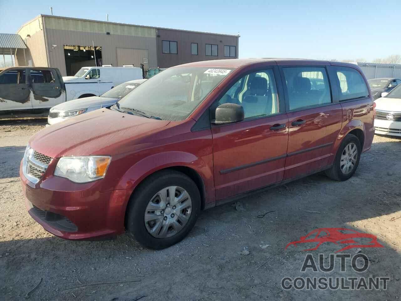 DODGE CARAVAN 2016 - 2C4RDGBG3GR202474