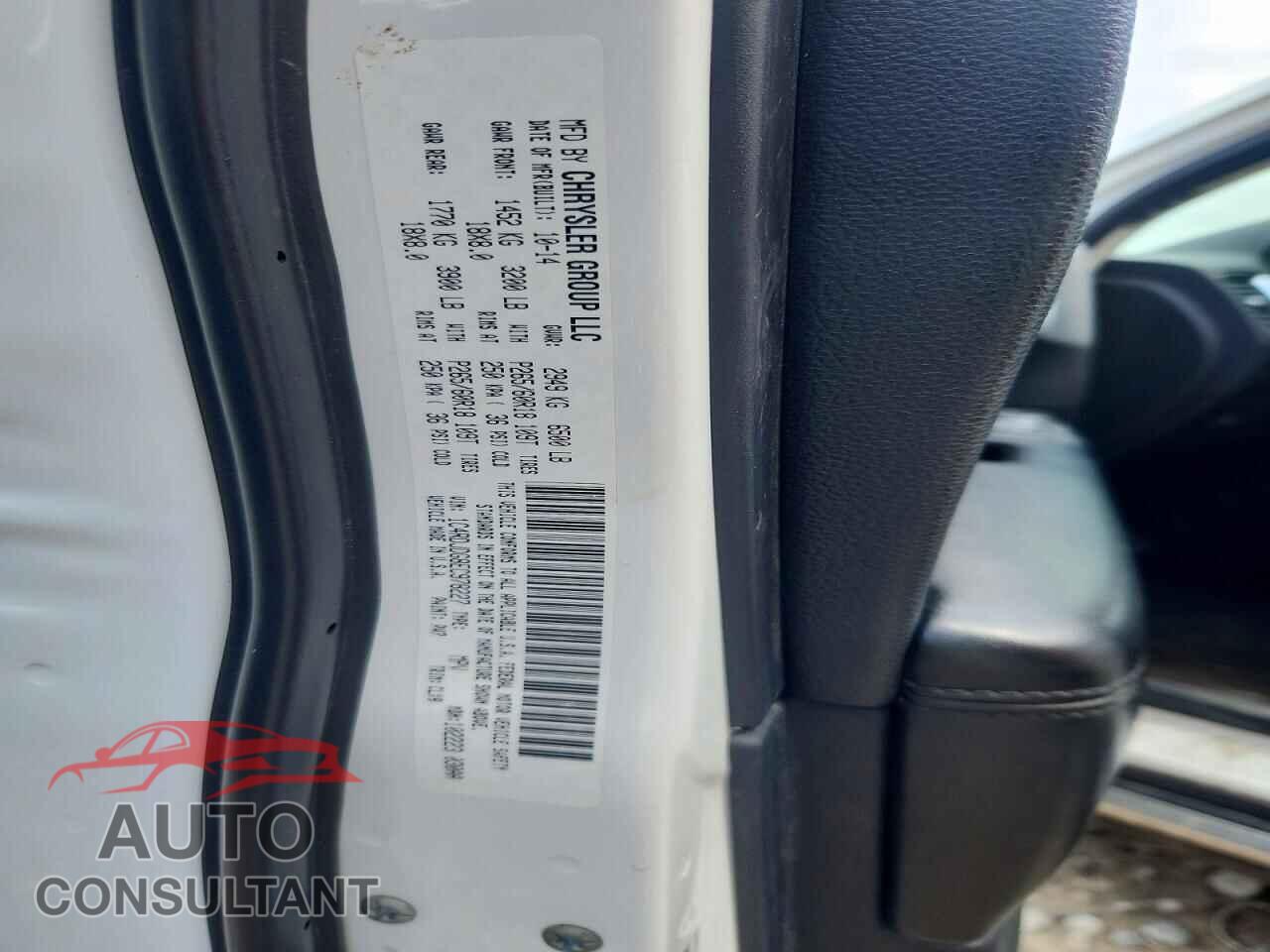 DODGE DURANGO 2014 - 1C4RDJDG8EC978227