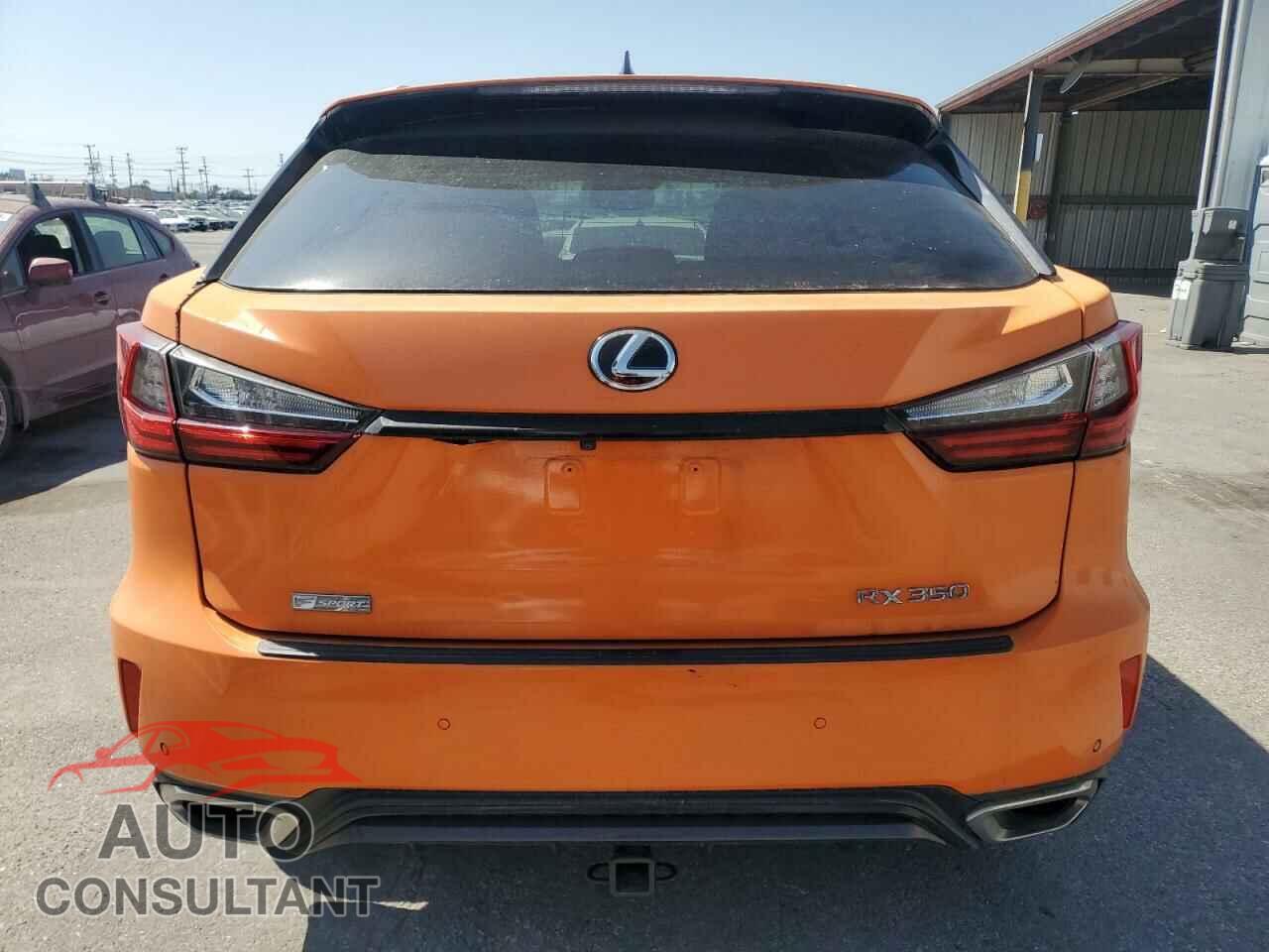 LEXUS RX350 2017 - 2T2ZZMCA5HC051046