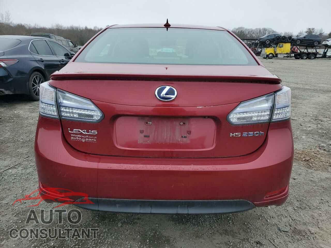 LEXUS HS 2010 - JTHBB1BA1A2037738