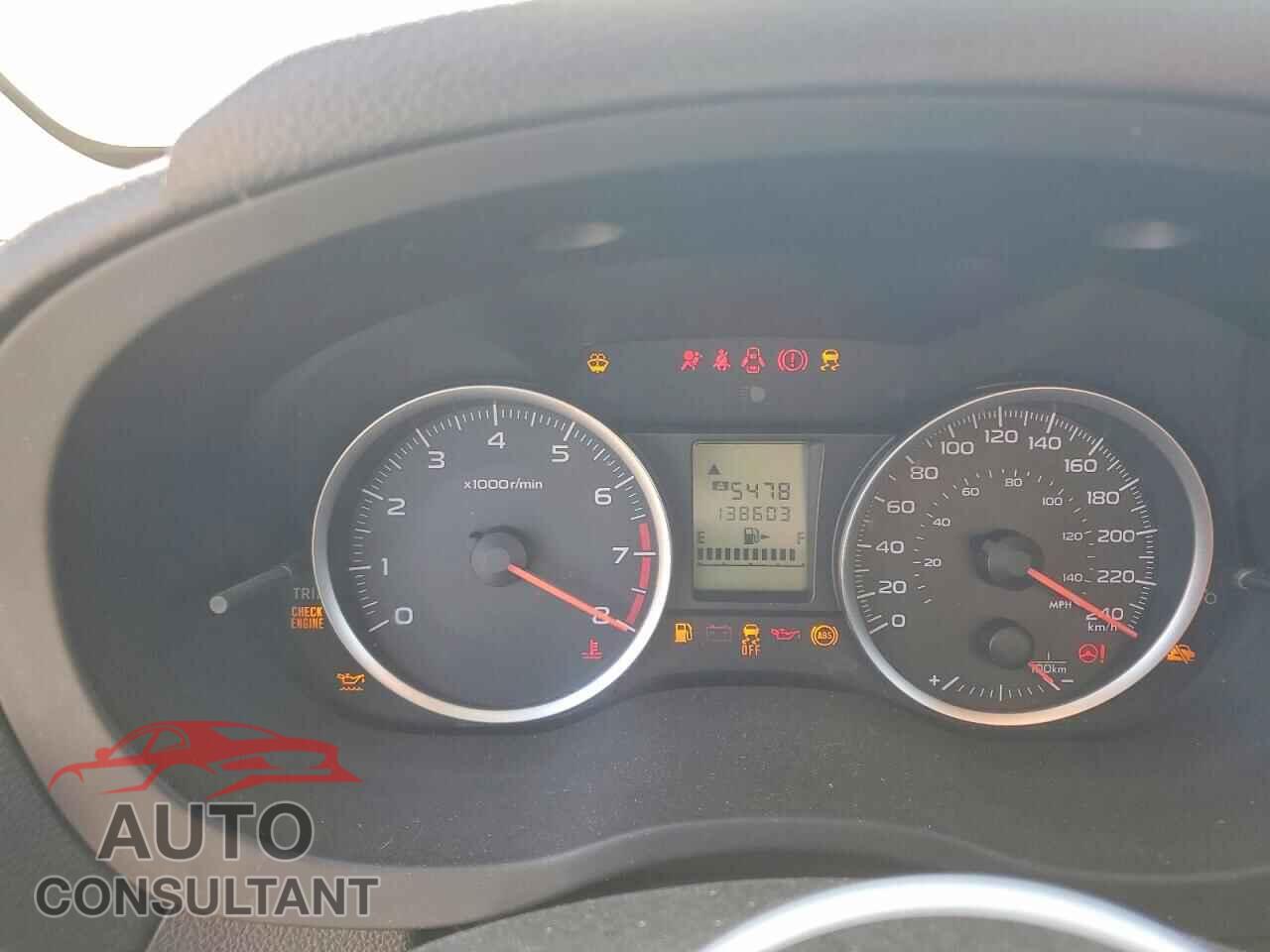 SUBARU IMPREZA 2012 - JF1GJAC69CG015101