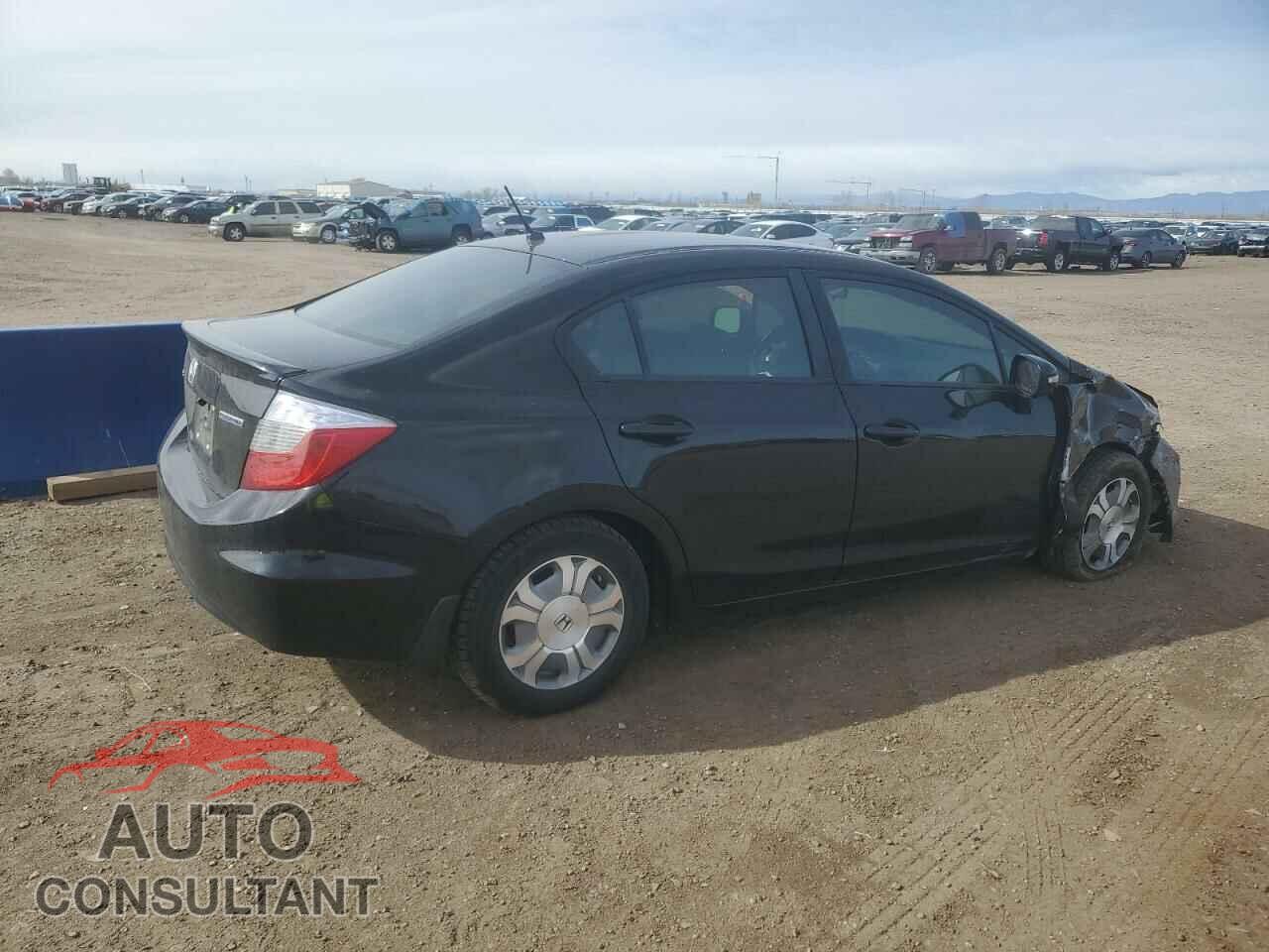 HONDA CIVIC 2012 - JHMFB4F26CS008969