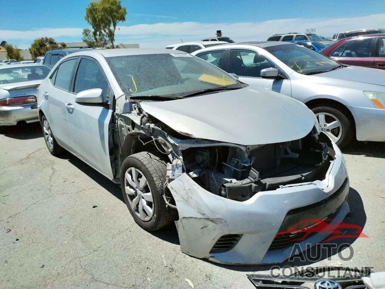 TOYOTA COROLLA 2016 - 2T1BURHE9GC587123