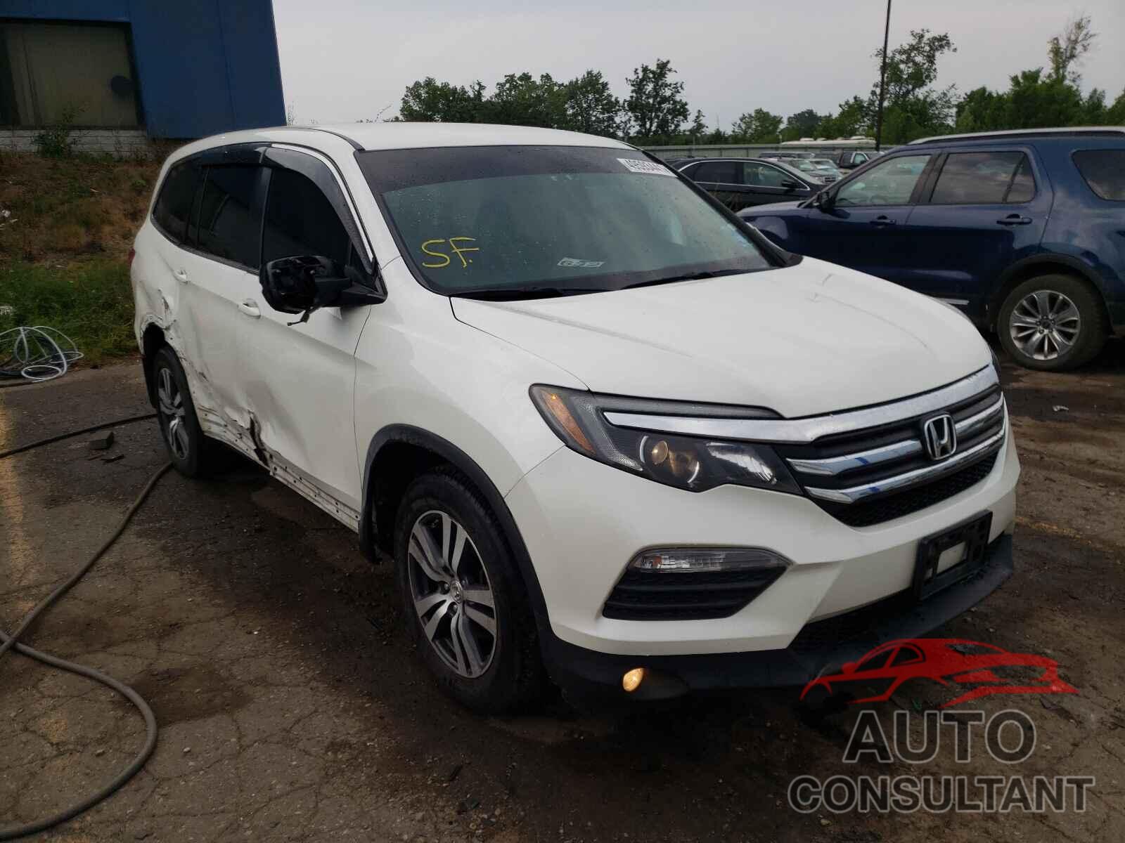 HONDA PILOT 2016 - 5FNYF6H34GB007788