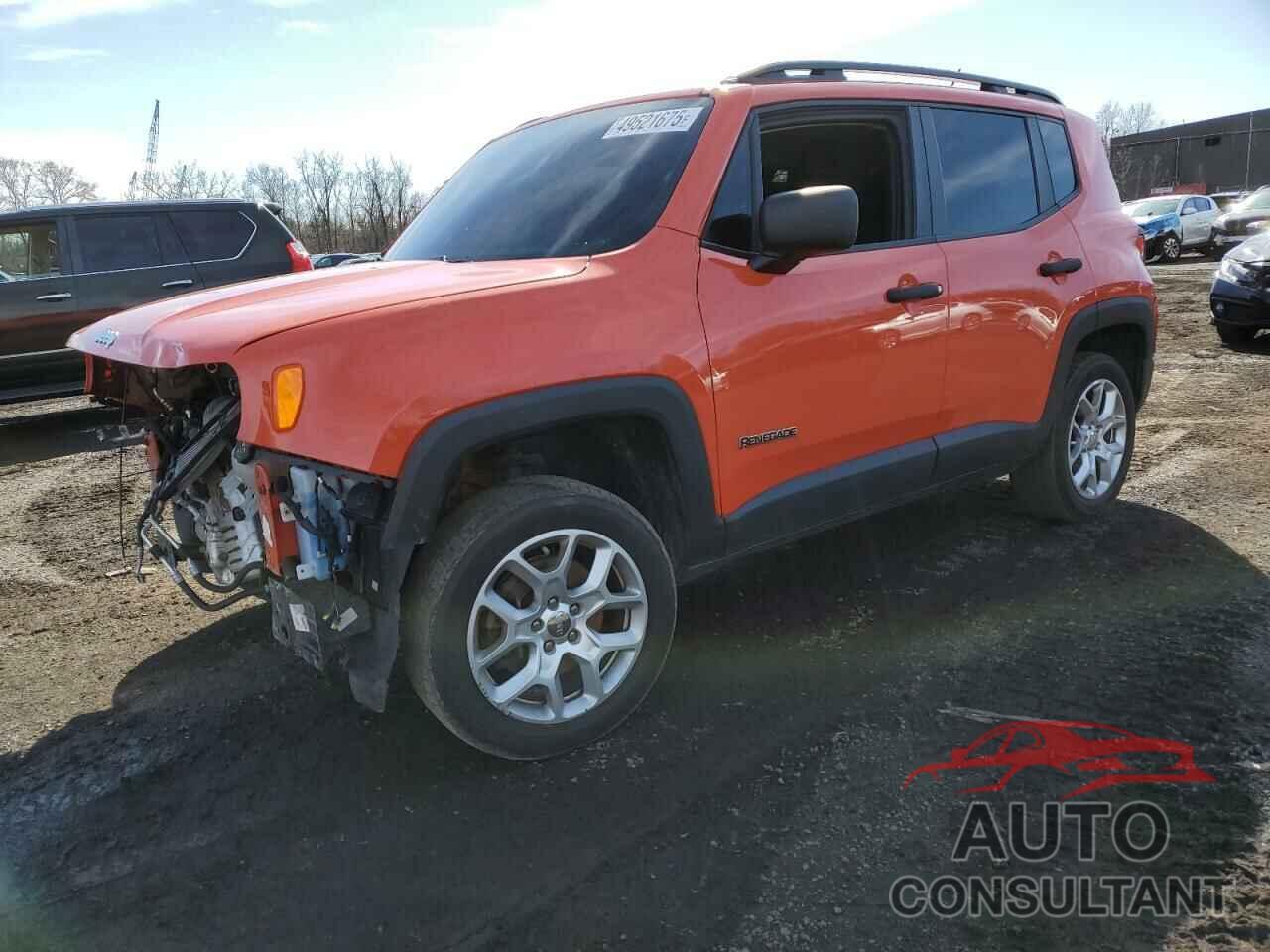 JEEP RENEGADE 2018 - ZACCJBAB6JPJ48989