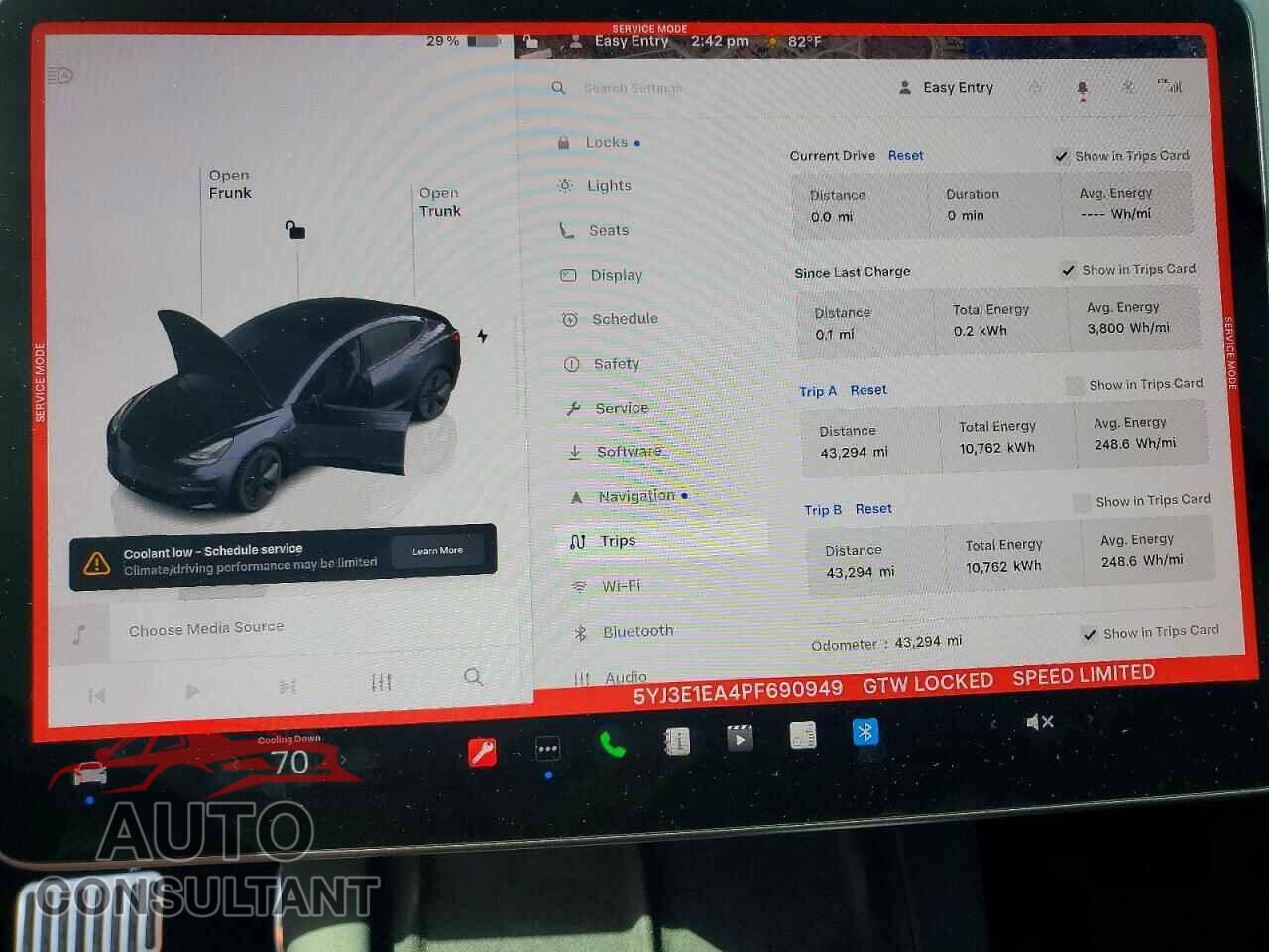 TESLA MODEL 3 2023 - 5YJ3E1EA4PF690949