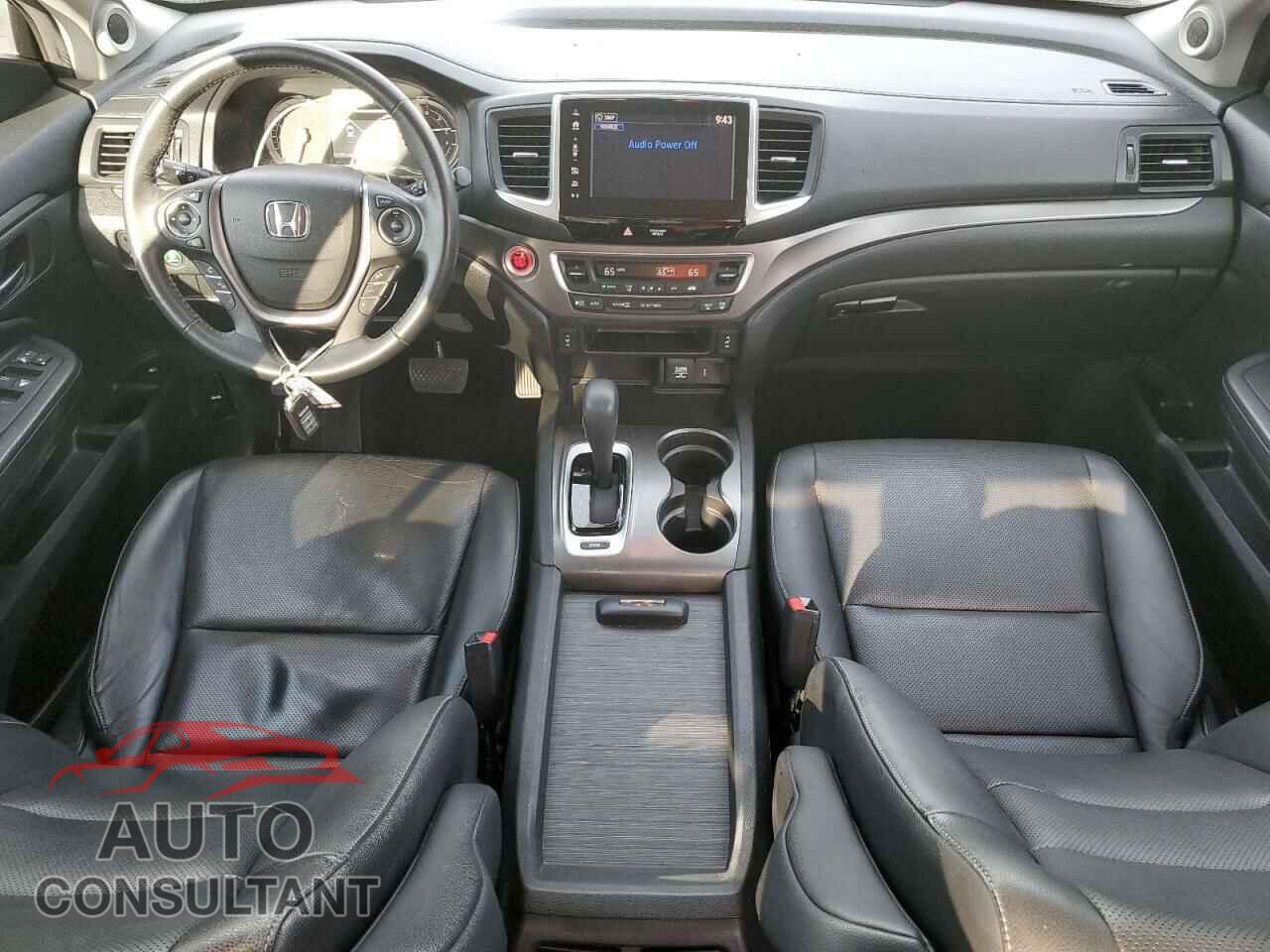 HONDA RIDGELINE 2017 - 5FPYK2F6XHB009314